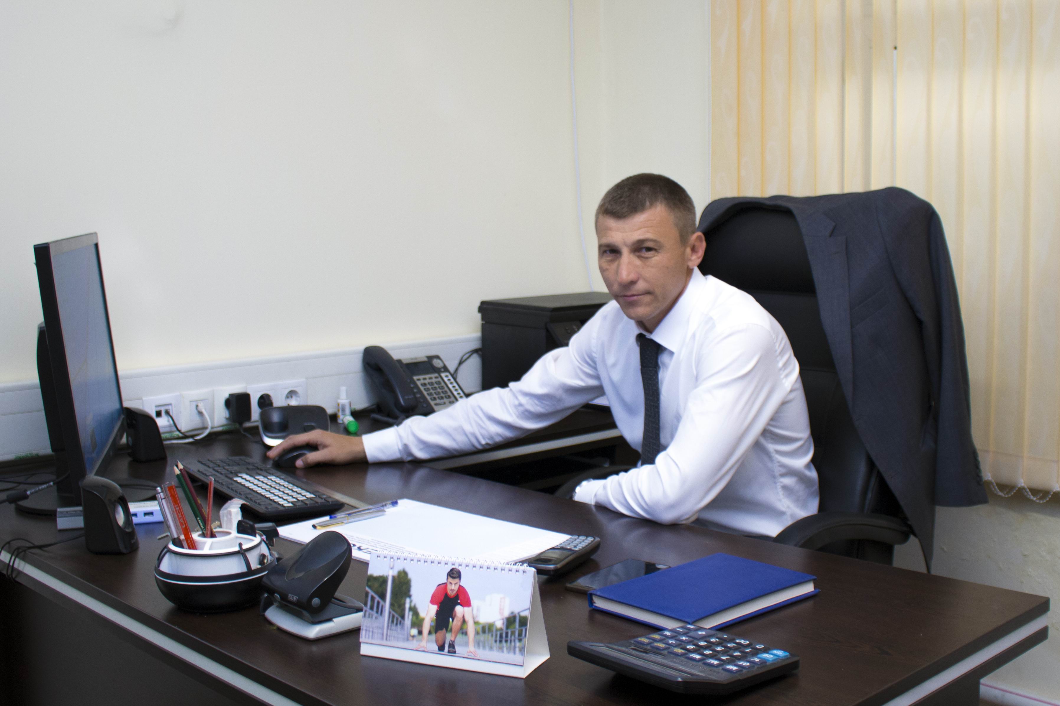 Head of the Implementation Department Victor Bespalov