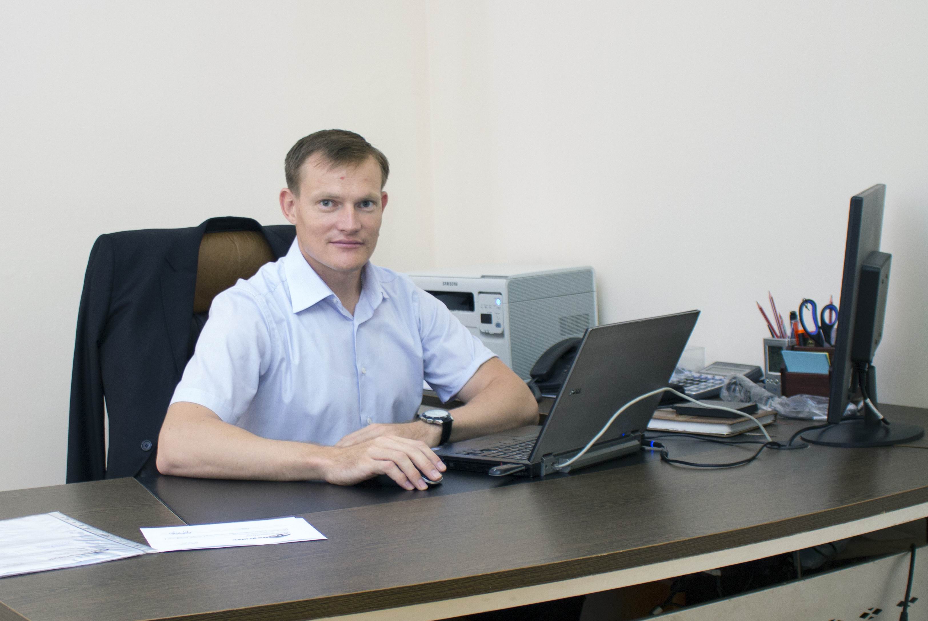 Head of the Service Center Zverkov Igor